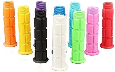 Bicycle MTB BMX Road Mountain Bike Soft Rubber Handlebar End Grips Color Pink