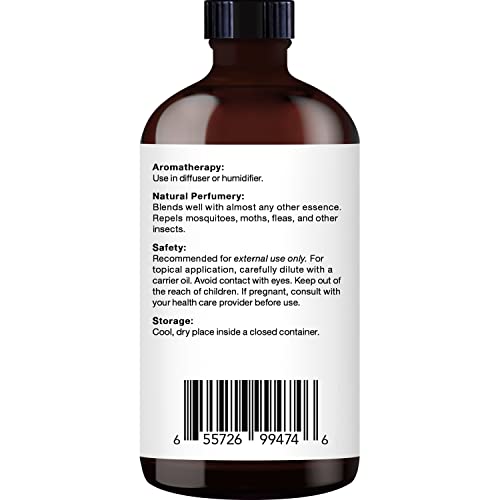 Majestic Pure Cedarwood Essential Oil, Therapeutic Grade, Pure And Natural Premium Quality Oil, 4 Fl Oz #TOP1
