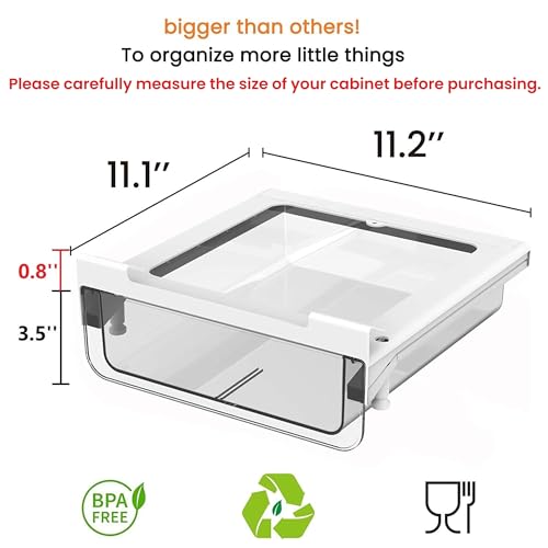 vacane-Under-Shelf-Drawer-Pull-Out-Under-Cabinet-Spice-Rack-Cupboard-Storage-Organizer-Easy-to-Install-Durable-Plastic-Storage-Organizer-for-Kitchen-Pantry-Cabinet-Accessories