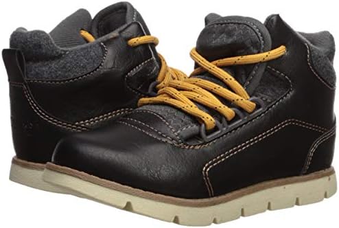 OshKosh B'Gosh Boy's Alder Ankle Boot, Black, 12 M US Little Kid | Image 6