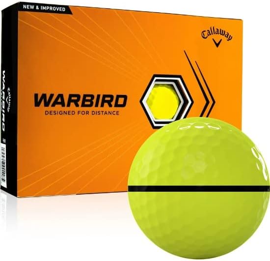 Callaway Golf 2023 Warbird Yellow AlignXL Golf Balls
