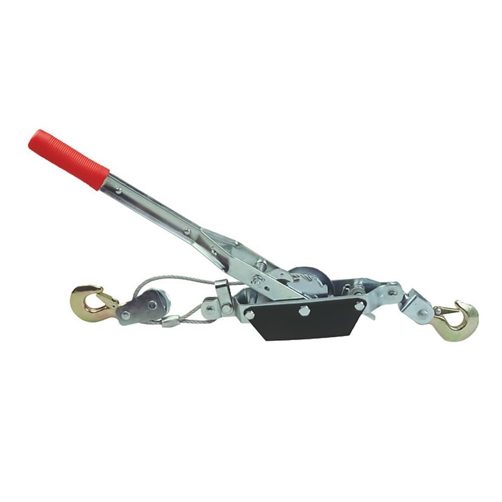 Autobest Treuil Manuel Tire Fort portatif, capacité 1T, Longueur de Cable 1,​80 m