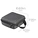 co2crea Hard Travel Case for SKG 4098 Smart Neck Massager Cordless Design Portable Massage Equipment with Heat White