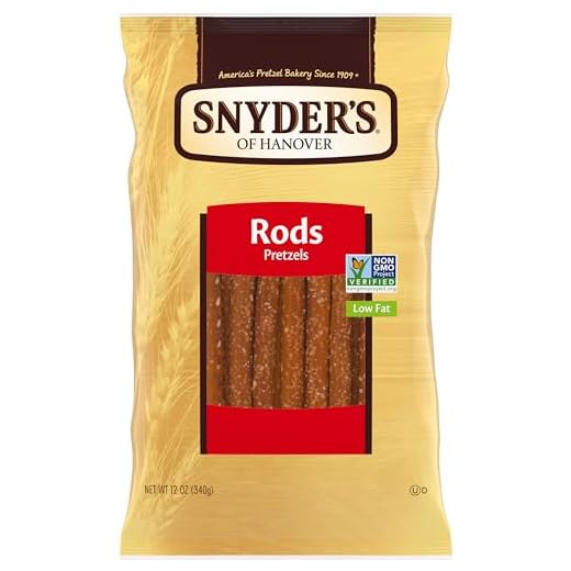 Snyder's of Hanover, Pretzel Rods, 12 Oz Bag