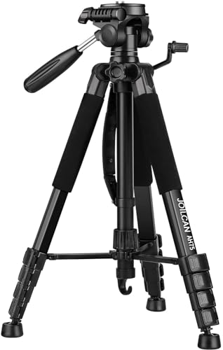 Image of Tripod Stand for Mobile Phone and DSLR Camera for Best Video Recording Shoot 360 Rotaion 61 Inch (5 Feet) Suitable for iPhone