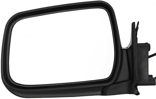 Espejo de puerta para Nissan Frontier 1998 1999 2000 lado del conductor Potencia No calefactable Texturizado Reemplazo para 963023S500 NI1320140