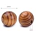 BronaGrand 100pcs 16mm Wood Round Bead Wood Spacer Beads Wooden Beads for Jewelry Making DIY