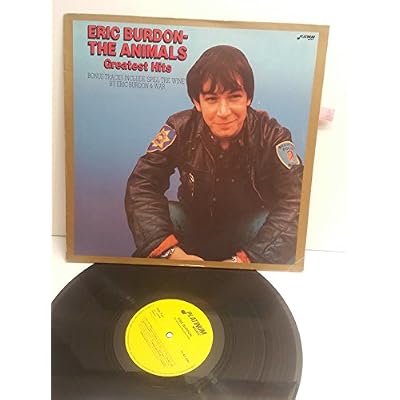 ERIC BURDON - THE ANIMALS greatest hits BONUS TRACKS BY ERIC BURDON & WAR PLAT006
