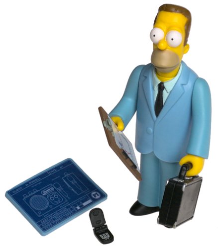 Simpsons All Star Voices 1 Herb Powell Action Figure