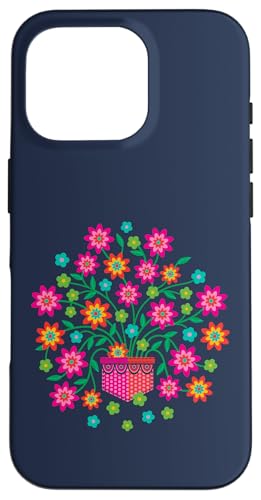 Rainbow In My Pocket ���邢�Ẳԕ��{�^�j�J���t�����[ �X�}�z�P�[�X iPhone 16 Pro �p
