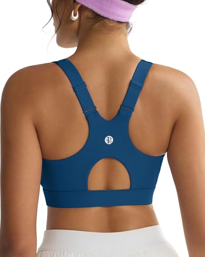 Image of RUNNING GIRL High Impact Sports Bras for Women, High Support Running Adjustable Workout Sports Bras with Sewn in Pads