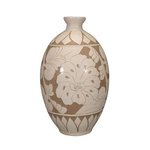 Vase Desktop Decoration Bedroom Bedside Table Handmade Flower Arrangement Classical Antique Porcelain Ceramic Vase