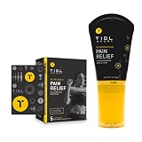 TIDL Extended Relief Pain Patches and Massaging Roll on Relief Bundle - Maximum Strength for Muscle