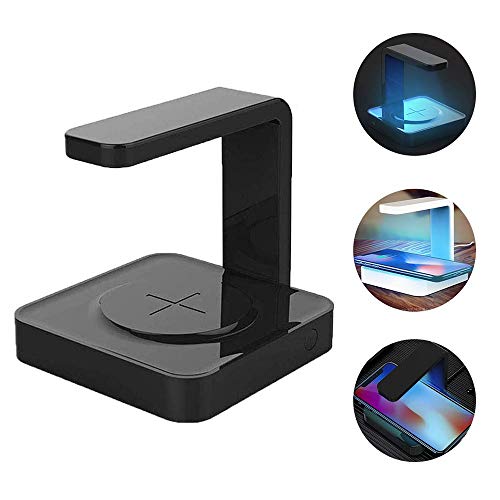 Ultraviolet sterilizers for mobile phones, small travel disinfection lamps for home use, mobile wireless charging underwear masks, toothbrush sterilization boxes-black