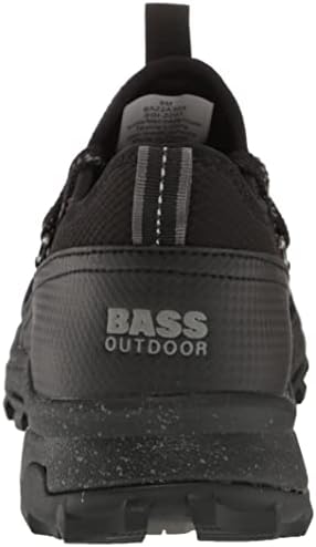 BASS OUTDOOR Men's Trek Ultralite Hiker Hiking Shoe, Black, 9 | Image 2