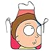 IUBBKI Rick & Morty Cooking Baking BBQ Grembiuli Bavaglino da Cucina Unisex per Cucinare Giardinaggio, Taglia per Adulti