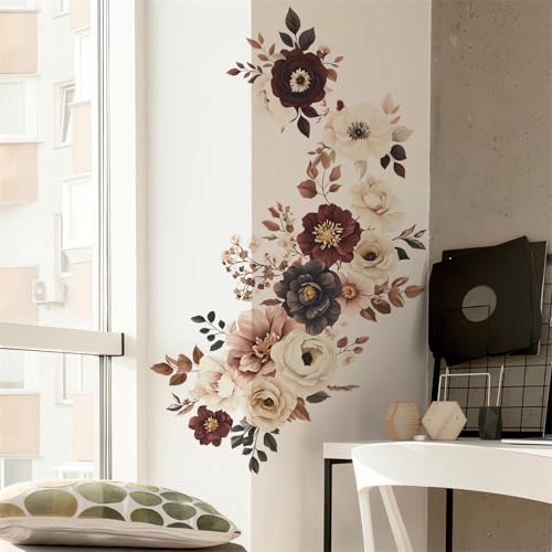 Vinilo Decorativo Floral Peonía Sacinora Rollo miniatura 5