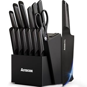 Astercook 15-teiliges Messerblockset