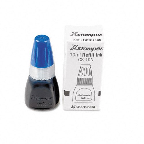 Shachihata Inc Products Xstamper Refill Ink for Xstamper Stamps, 10ml