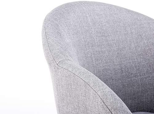 Amazon Brand - Movian Crow - Dining Chair, Light Grey