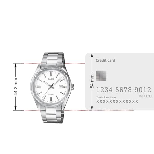 Image of Casio Enticer Men MTP-1302D-7A1VDF Analog White Dial Men (A1539)