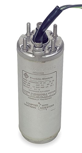 Subm Pump Mtr, 3 Ph, 2 Hp, 230V, 4 In, 3 Wire #TOP9