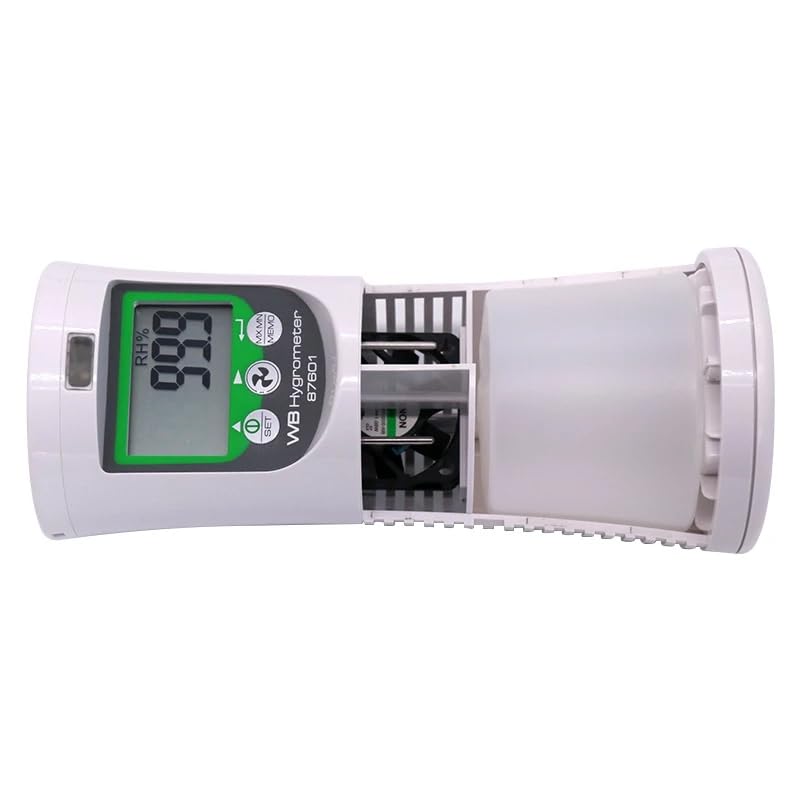 AZ87601 Humidity Recorder Wet & Dry Bulb Temperature Psychrometer Air Quality Temperature Relative Humidity Datalogger Monitor