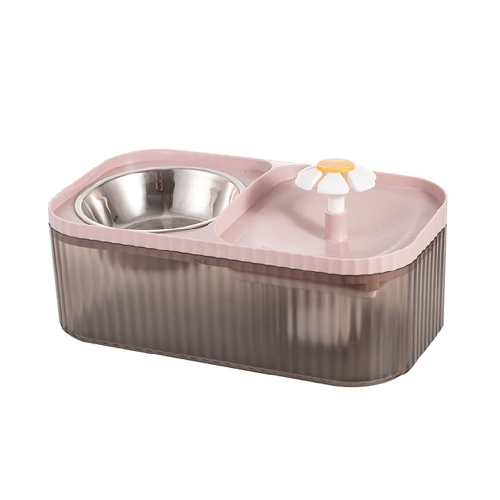 Fontaine à eau pour chat automatique et distributeur d'eau grand réservoir chiens et chats