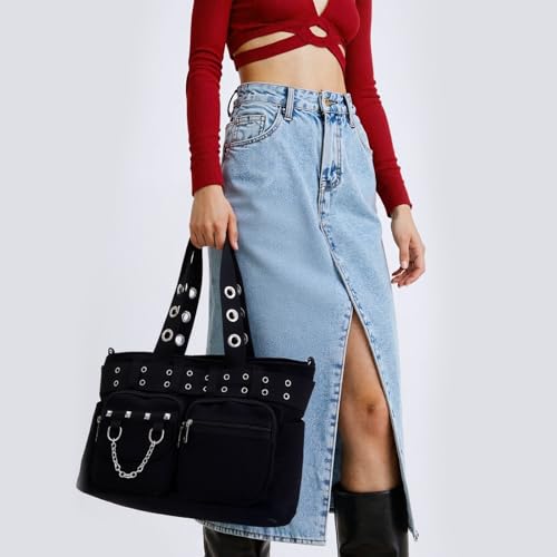 Bolso Tote Gótico de Pana para Mujer miniatura 2