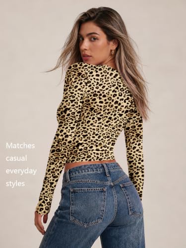 Image of Trendy Queen Womens Long Sleeve T Shirts Fall Fashion Basic Y2K Tops 2026