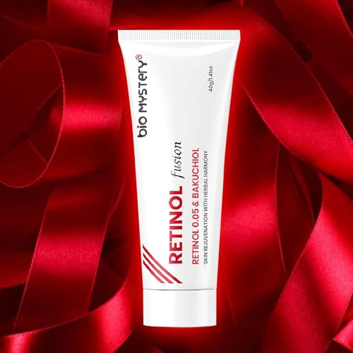 Image of Retinol 0.05 Fusion Cream with Bakuchiol Vitamin A for Fine Lines, Sun Spots, Anti-Aging - 40 Gram / 1.41 Oz