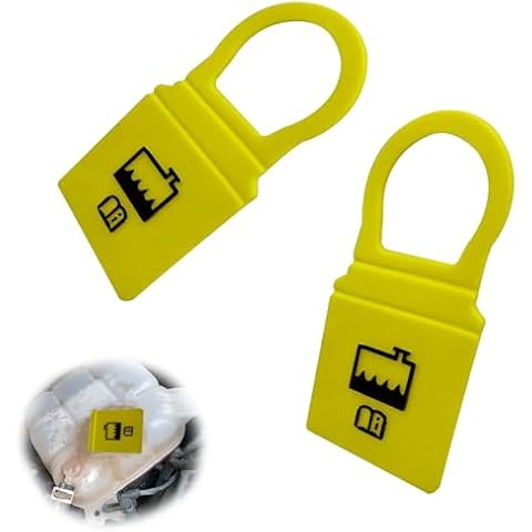 GolTHd 2PCS Coolant Reservoir Cap, Compatible with Chrysler Dodge Jep Ram, Engine Coolant Recovery Tank Cap Replaces 55111074AA 55111074AB 52079331 54201 Cover