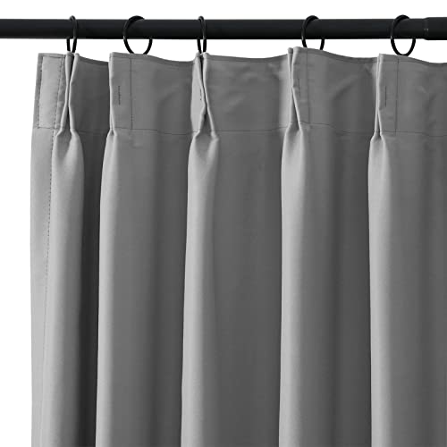 Cortinas opacas extra anchas grises: aislamiento térmico y control de luz para apartamentos 3