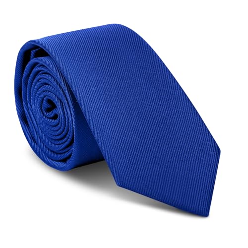 URAQT Cravate Homme, Cravate pour Hommes, 6CM Étroit Slim, several colors, Cravate Unie pour...