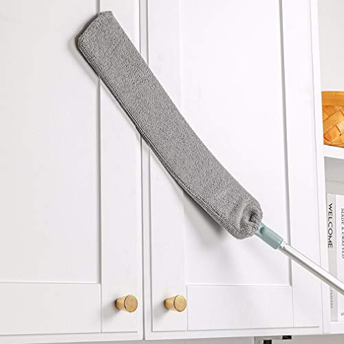 Retractable Gap Dust Cleaning Artifact Removable and Washable Telescopic Dust Collector Brush Long