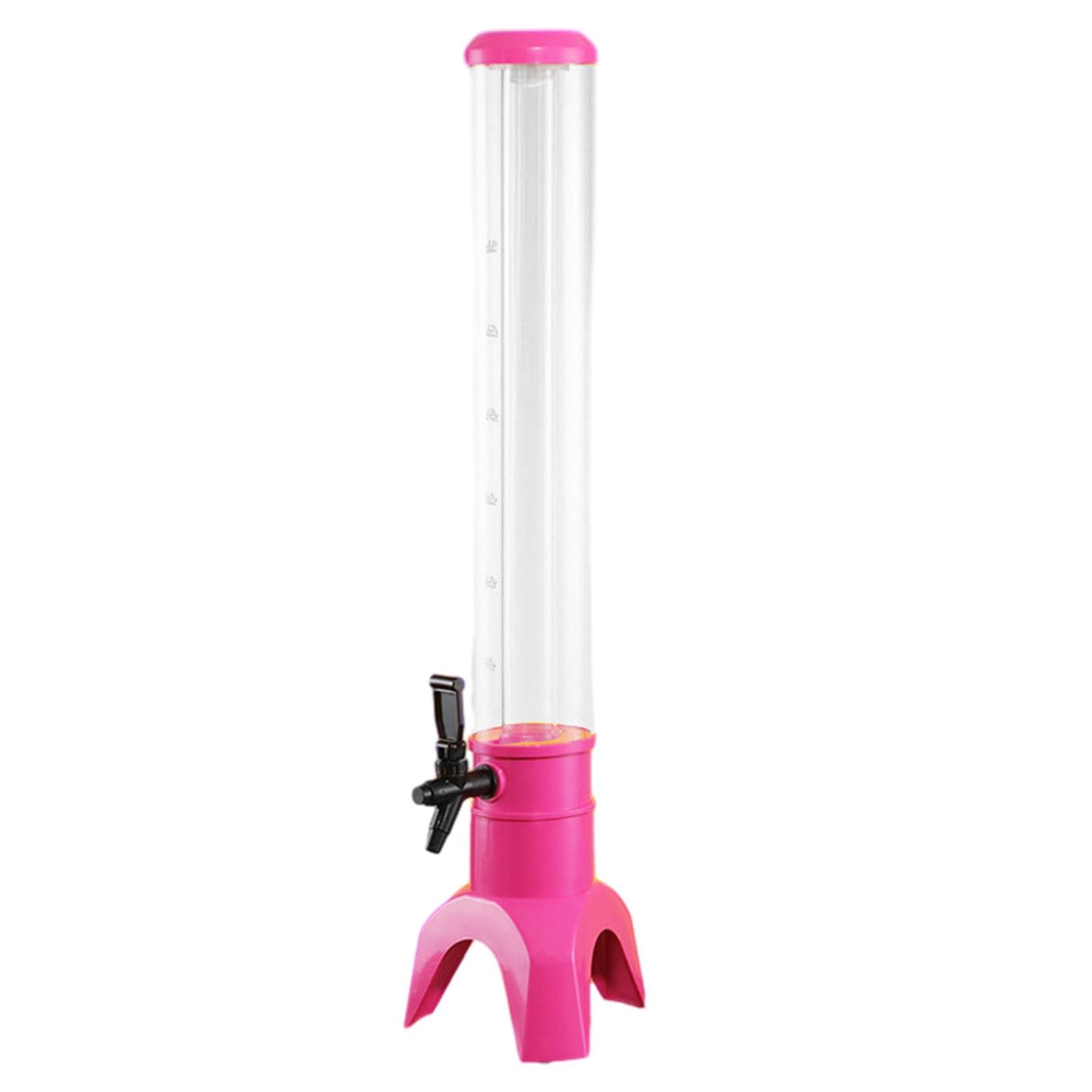 bnf® Beer Dispensers Large Capacity Clear Tower Dispenser for Wedding Beer Rose Red|Home & Garden | Kitchen, Dining & Bar | Bar Tools & Accessories |1 Beer Tower Dispenser-image-38