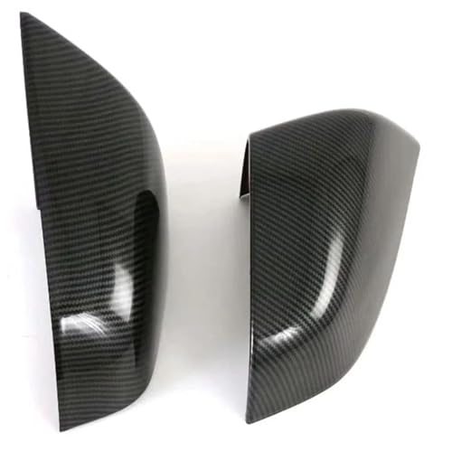 Coque rétroviseur pour Tesla Model S 2017-2019 : capot de miroir latéral carbone en 2 pièces