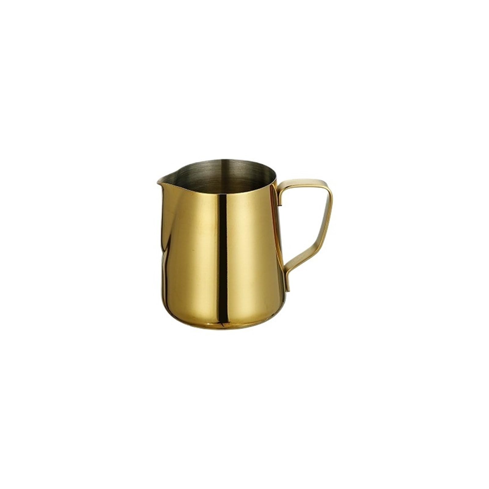 Prutuhea Milk Frothing Jug 900Ml Stainless Steel Pitcher Coffee Frothing Jug Pull Flower Cup Cappuccino Milk Pot Espresso Cup Latte Art Milk Frother Jugs(350Ml No Scale)