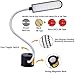 Sewing Machine Light LED Magnetic Work Light Lamp 30LED 6W Multifunctional Flexible Gooseneck Sewing Lamp with Magnetic Base for Workbench Lathe Drill Press Black 3Pack