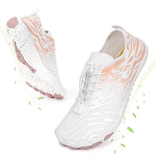 Image of Hike Barefoot Shoes for Women Men Non-Slip Breathable Walking Shoes Wide Toe Box Comfortable Athletic Footwear