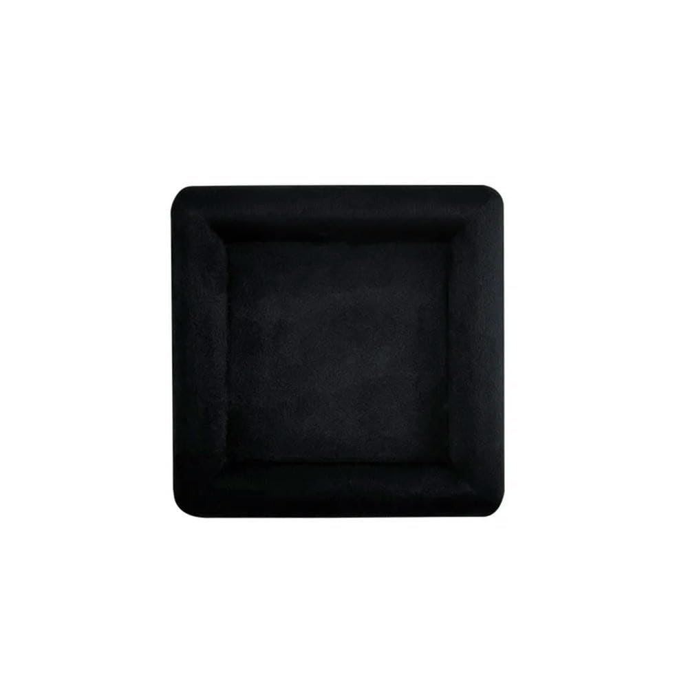 Plateau à bijoux en flanelle parfait pour organiser votre coiffeuse tous les matins