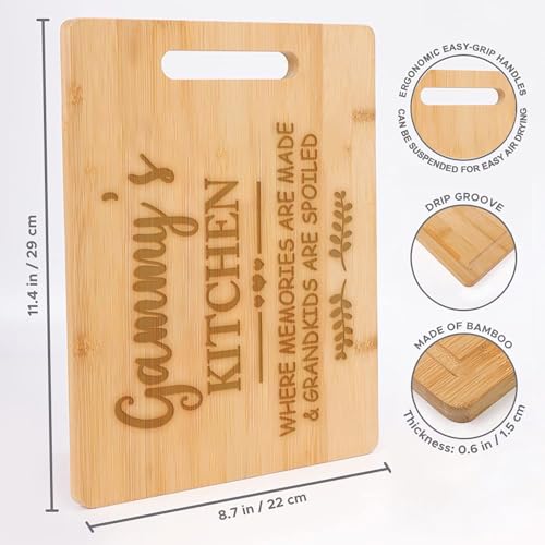 Tabla de cortar rectangular de bambú Gammy's Kitchen miniatura 3