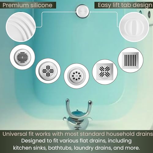 Tapón universal para desagüe de baño y cocina miniatura 3