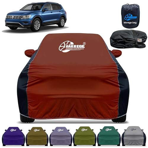 Image of Car Cover for Taigun All-Weather & Scratch Protection with Mirror & Antenna Pockets | Washable Fabric | Custom Fit | Premium Multicolor | We Send Any One Color from Showing Image