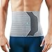 OPPO 2360 Abdominal Binder - Breathable Postpartum Postoperative Wrap - Compression Wrap for Men and Women (Gray, Small)