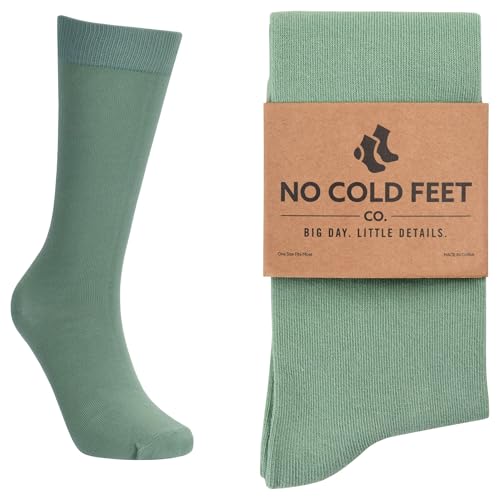 Fun Colorful Novelty Socks for Men for Dress Casual Formal Groomsmen Wedding - Green