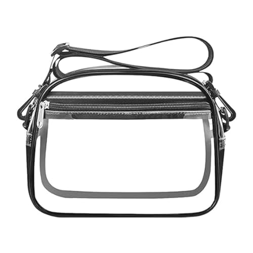 Bolso transparente impermeable con correa desmontable para mujer activa
