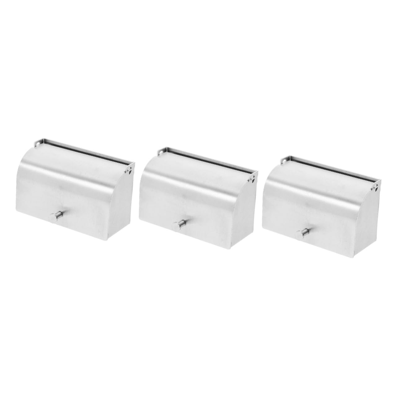 PRETYZOOM 3piezas Soporte De Cepillos De Dientes De Pared Diseño Elegante Organizador Colgante De Almacenamiento Estante De Baño para Cepillos