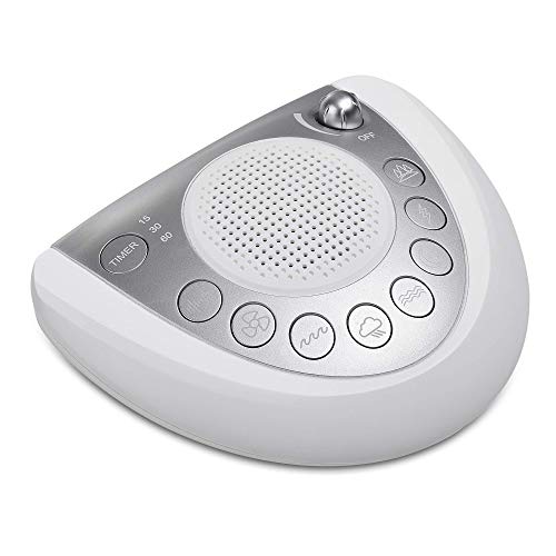 Onlyee White Noise Machine - Sleep Sound Machine with 8 Natural Soothing Sounds