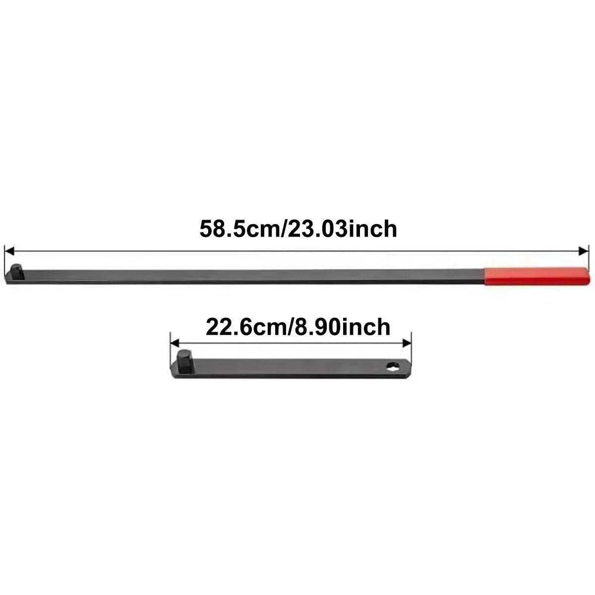 pasek rozrządu zestaw Uniwersalny Zestaw Narzędzi Do Napinacza Paska Serpentynowego 8 Szt. Klucz Nastawny 3/8 "i 1/2" Do Naprawy Samochodów kompletny kit rozrządu
